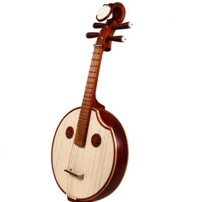 中阮乐器演奏初学图片