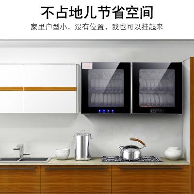 家用壁挂式台式消毒柜挂壁式卧式消毒碗柜幼儿园商用双开门毛巾柜,可