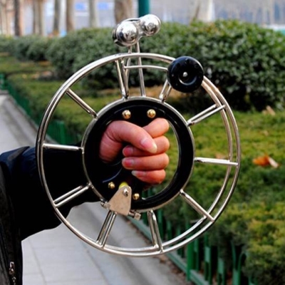 风筝盘万向轮线轴放风筝的线盘线轮风筝线轮手握轮放风筝专用工具