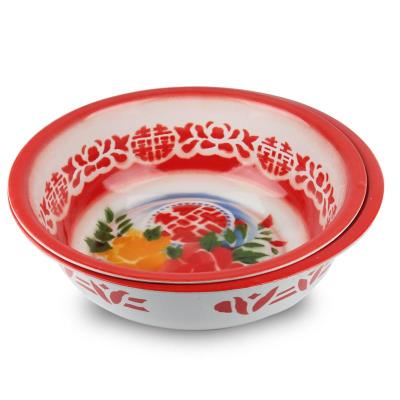 搪瓷洗脸盆经典怀旧图片