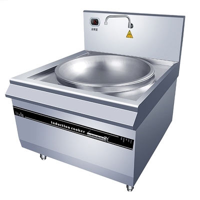 商用电磁炉电磁大炒炉单头电磁大锅灶1520kw食堂大型电炒锅加厚