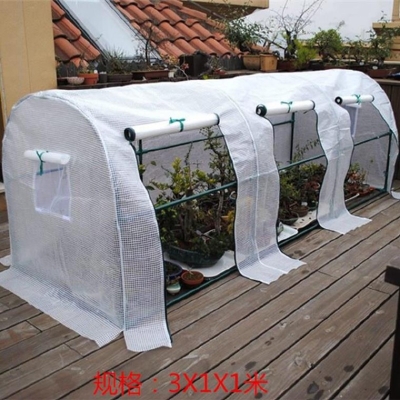 菜棚架大棚简易家用小型雨棚支架花卉过冬塑料棚种菜鸡场室外保暖