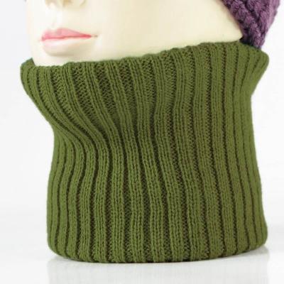 冬天脖套秋冬男式纯色围脖脖领妈妈毛线老人颈部大人领圈围领滑