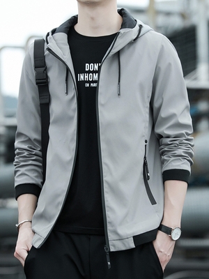 外套男秋季2020新款男士夹克韩版潮流休闲运动宽松春秋上衣服男装