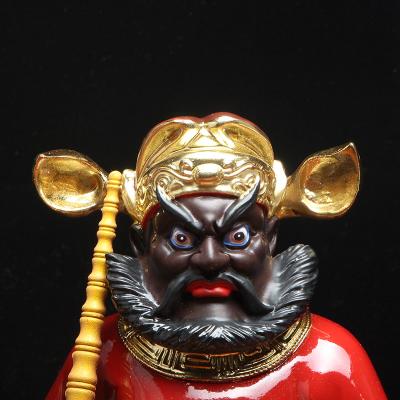 高档钟馗佛像供奉树脂家用摆件招财消灾辟邪驱鬼家居客厅风水钟馗