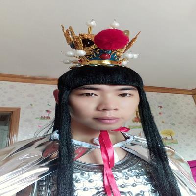 古装太子头饰太子顶戏剧头饰西游记白龙马服装假发头饰贾宝玉头饰