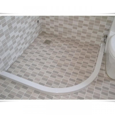 d淋浴房石基底座塑钢石基加厚浴室挡水条下挡水底座超长