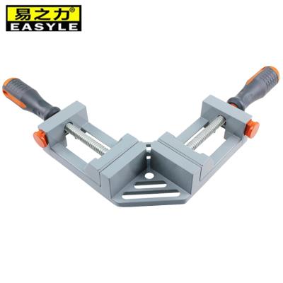 双手柄90度直角夹 快速型角度夹 木工夹具 相框夹 铝合金钳体