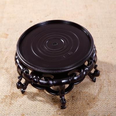 泡酒玻璃瓶低木座陶瓷酒坛子专用高工艺底座通用居家花盆鱼缸底座