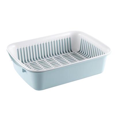 洗菜篮子沥水篮双层大号长方形