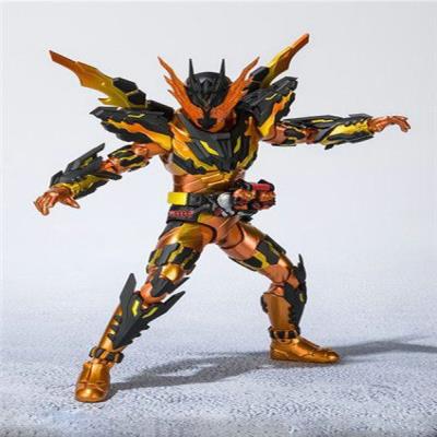 shf 假面骑士 build 岩浆龙 万丈龙我 熔岩 可动 盒装手办模型