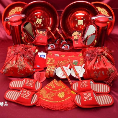 【结婚聚宝盆用品套装图片】结婚聚宝盆用品套装图片大全_q友网