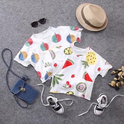 水果衣服儿童夏季图片