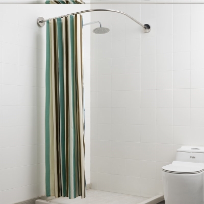 卫生间洗澡的防水帘子图片
