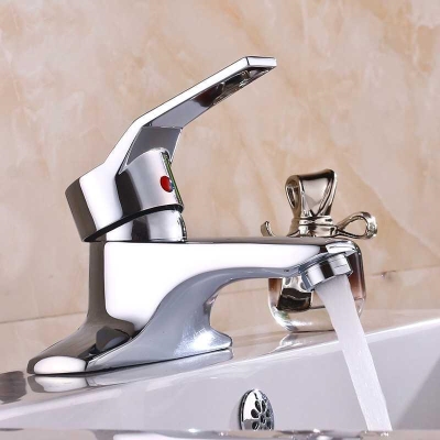 混合单冷水龙头洗手间出水开关厨房冷热水洗头普通洗菜水槽单孔