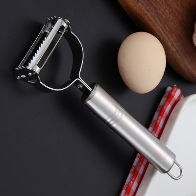 削皮刀一体老式蔬菜水果刀削皮刀两用刨丝刀铁刨子两用刮削皮器