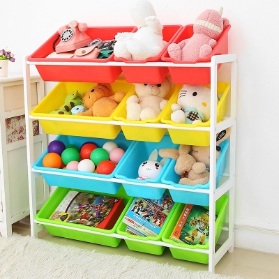 幼儿园玩具收纳柜塑料图片