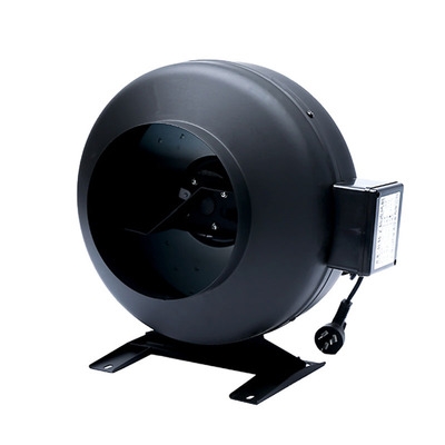 抽风机排风220v涡轮换气排风扇超静音防水型4寸管道风机