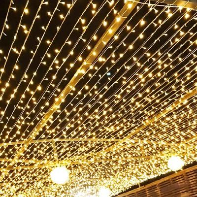 led串灯户外直播阳台小闪灯生日七彩灯装饰灯围墙彩带防水小灯泡