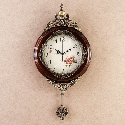 大挂表石英钟大气壁挂钟表挂钟客厅房间大厅挂墙墙壁装饰宾馆圆形北欧