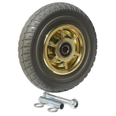 小推车轮子橡胶车轮重型图片