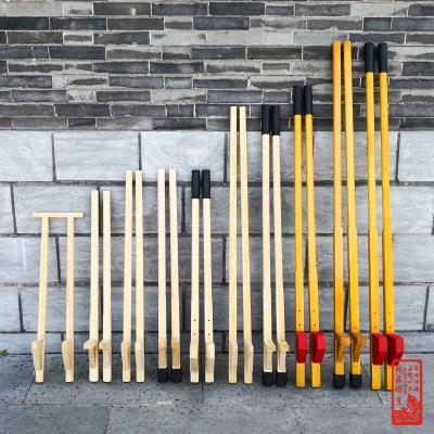 高跷腿子 实木 传统踩高跷大人儿童踩民间长柄木质成人脚架踩