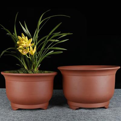 梅花盆景专用花盆紫砂小长方形盆景盆假山上水石腊梅景观植物海棠