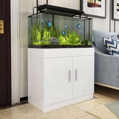 鱼缸地柜底柜图片