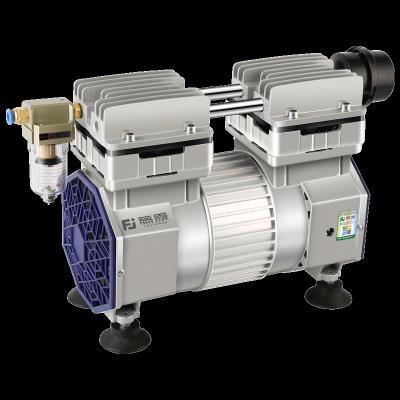 藤原无油真空泵配件小型静音抽真空气泵负压站压缩风机负空压机头