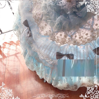 公主伞lolita伞花嫁蕾丝伞复古风花边伞长柄小洋伞洛丽塔花嫁伞