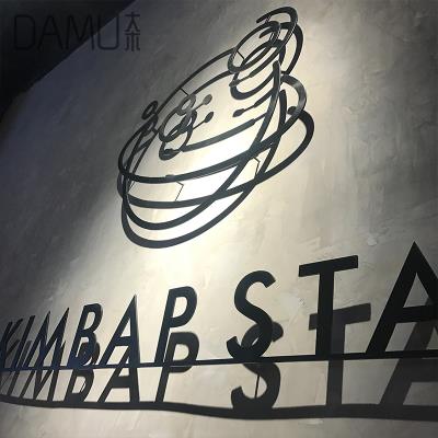 不锈钢字挑空腾空金属广告字高脚悬空立体铁艺术字门头字实心定制