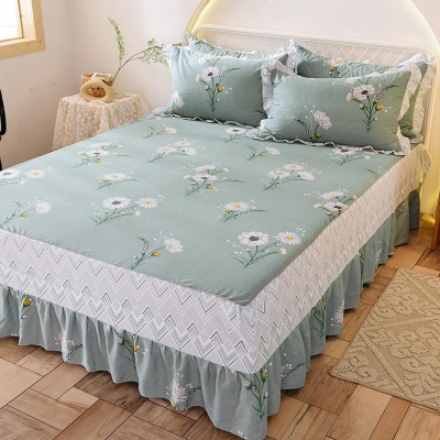 床罩床裙小碎花价格