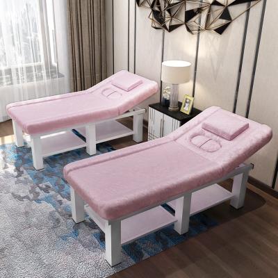 柔软美容院用品小清新带胸洞美容床按摩床产后哺乳加厚专用现代