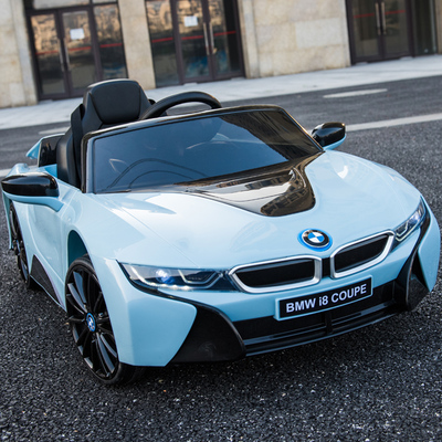 高档宝马儿童电动车四轮童车可坐人四驱动宝宝玩具婴儿电瓶汽车带