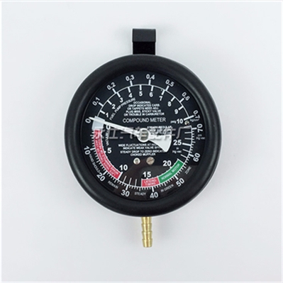 修车真空压力表汽车发动机故障检测压力表汽车真负压表压力测试仪