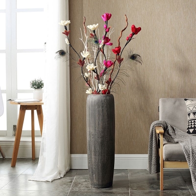 房间装饰品创意摆设大件楼梯转角装饰花客厅电视背景墙两边的摆件