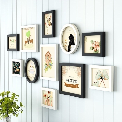 约照片墙装饰客厅餐厅卧室墙面创意相片挂墙组合一面相框墙