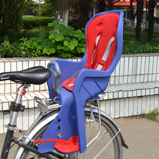 定制自行车儿童座椅后置折叠车山地车公路车电动车宝宝安全后座配