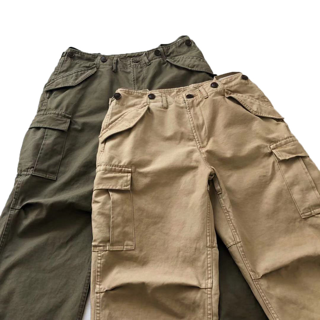 口袋宽松工装visvim jumbo eiger sanction pants大兜裤军裤 20aw