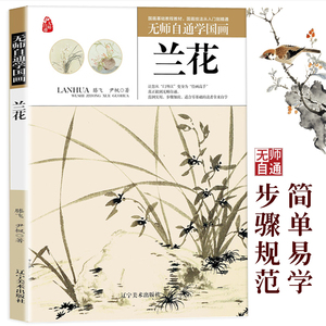 国画技法从入门到精通梅兰竹菊飞乐鸟美术中国画技法写意绘画基础教程