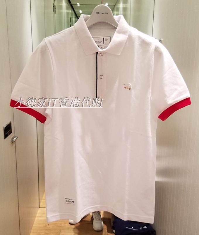 香港it潮牌 chocoolate 夏 男纯棉北极熊标polo衫翻领短袖t恤1243