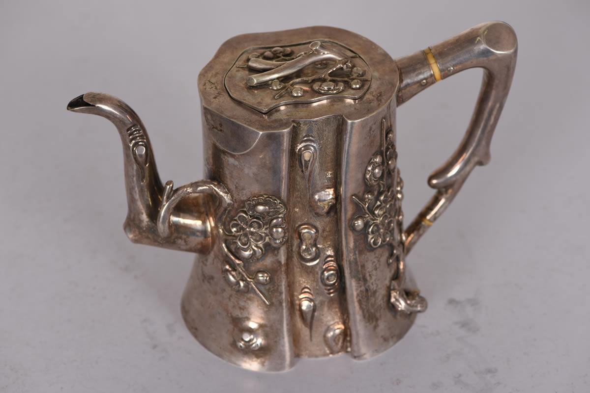 清代安昌银号银壶一件 57