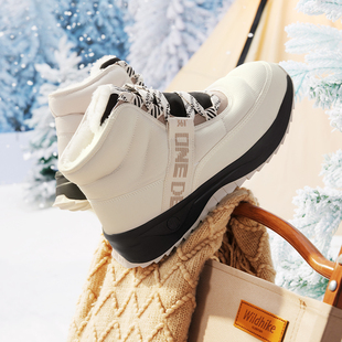 361度男鞋运动鞋雪地靴2025年冬季新款361度男加毛运动时尚鞋