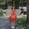 Fanzhiqiao camisole vest skirt French Bellflower fairy Sen family Sweet Dress Fanzhiqiao camisole vest skirt French Bellflower fairy Sen family Sweet Dress