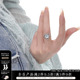 SUMIYAKI 原创捆心系列锆石彩绳手工捆绑戒指时尚小众个性开口戒