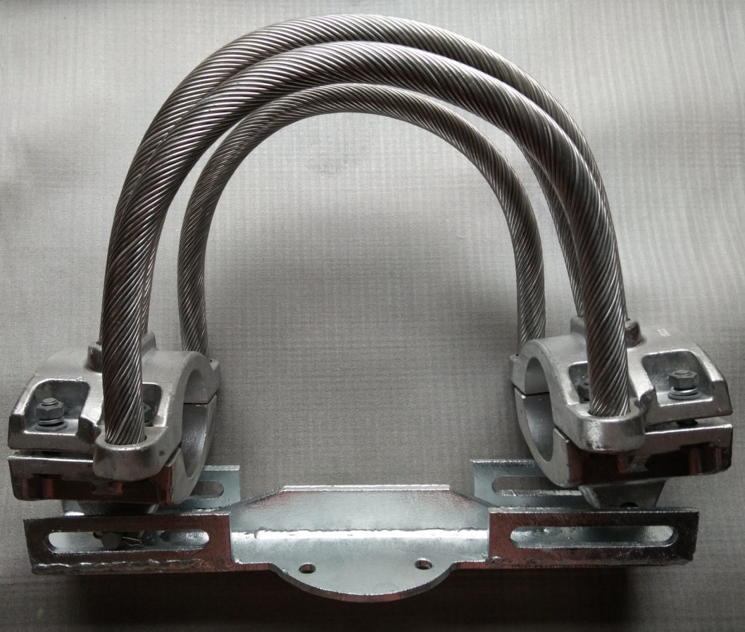 电力金具管母线伸缩线夹mgs-90amgs-90/140管母固定金具固定夹已售