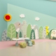幼儿园森系环创主题文化楼梯墙面装饰成品踢脚线贴纸环境布置材料