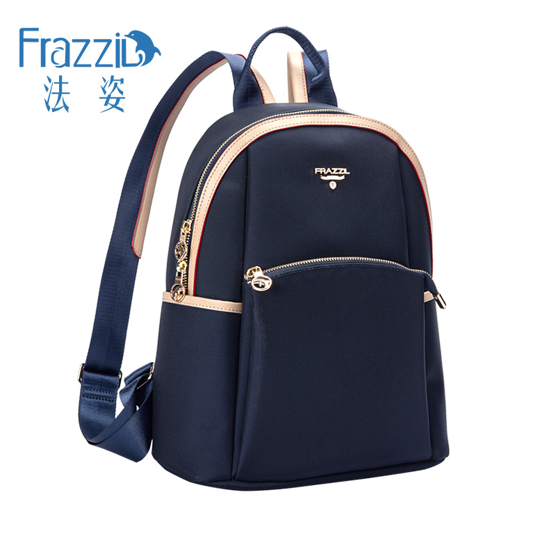 Frazzil/法姿双肩包女百搭小