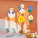 儿童区房间布置墙面装饰品改造小物件贴纸少女孩卧室公主床头壁画