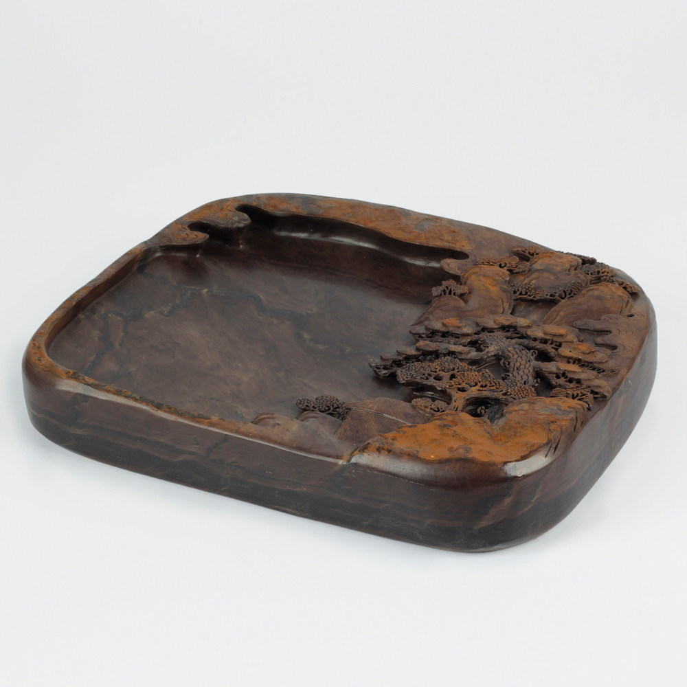 中国端砚 宋坑《秋色宜人》砚